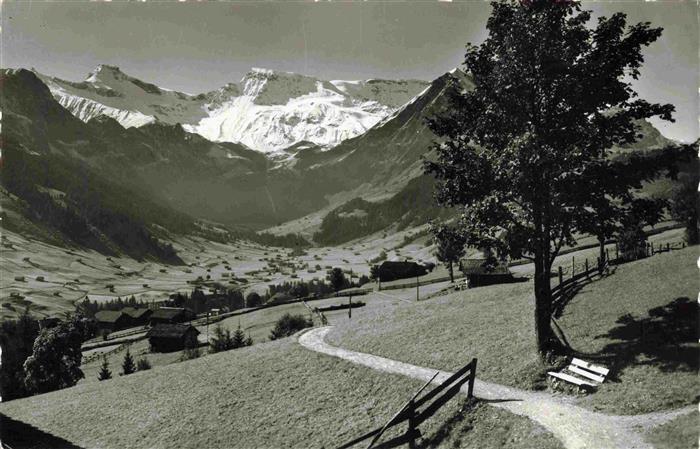 13963668 Adelboden_BE mit Hoernliweg Steghorn und Wildstrubel