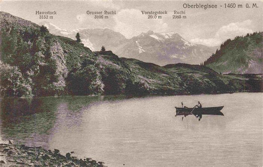 13963677 Oberblegisee_GL mit Hausstock Grosser Ruchl Vorstegstock und Ruchl