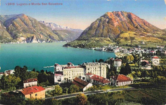 13963714 LUGANO_Lago_di_Lugano_TI et Monte San Salvatore