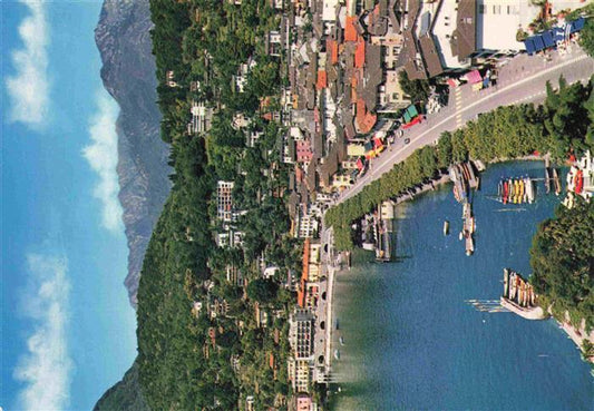 13964124 Ascona_Lago_Maggiore_TI La Piazza veduta aerea