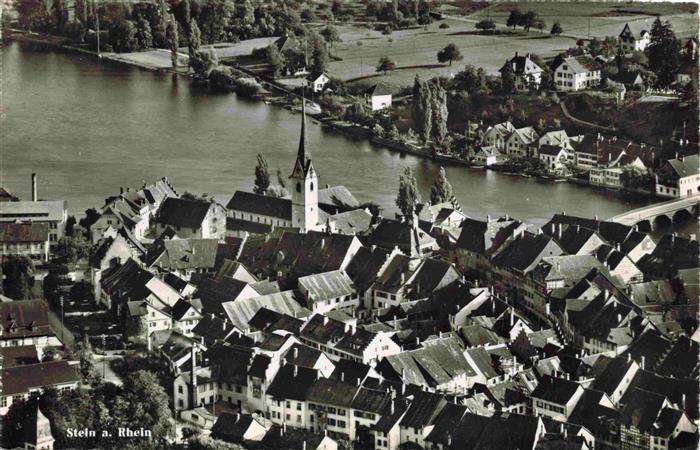 13965709 Stein_Rhein_Stein_am_Rhein_SH Panorama Altstadt Rhein