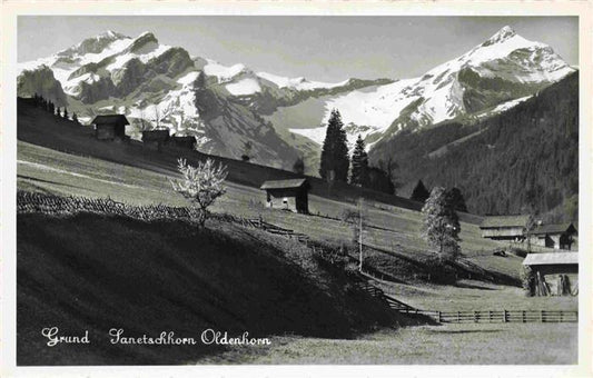 13965730 Grund_Saanen_BE Panorama avec le Sanetschhorn Oldenhorn Alpes bernoises