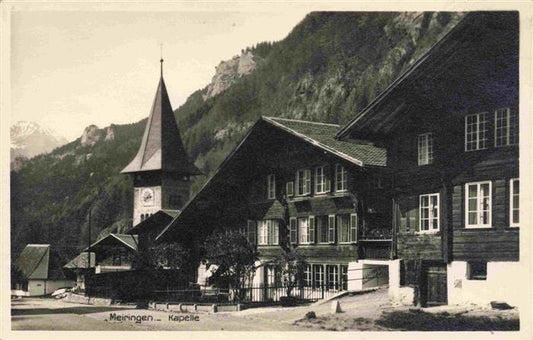 13965738 Meiringen_BE Quartier du village avec chapelle