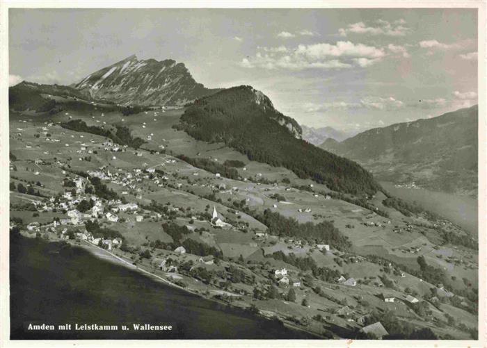 13965859 Amden_SG Panorama avec Leistkamm et Walensee