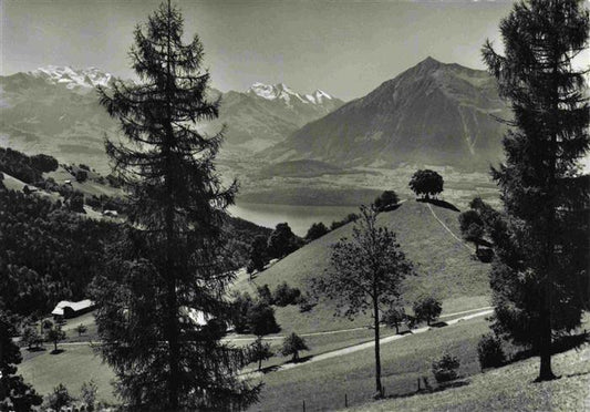 13965876 Schwendi_Thun_BE Vue panoramique sur la vieille écorce de glace Bluemlislap Balmhorn