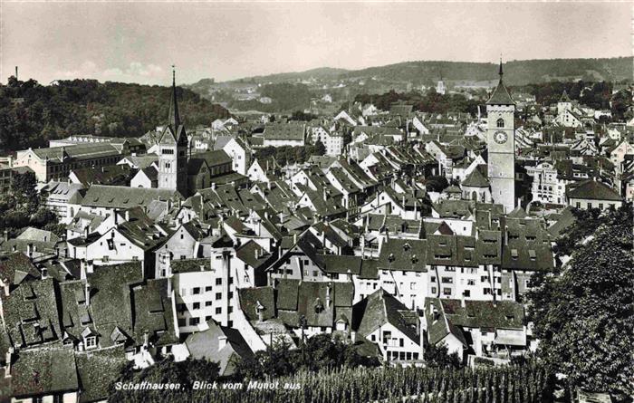 13965518 Schaffhouse__SH Vue sur la ville depuis Munut