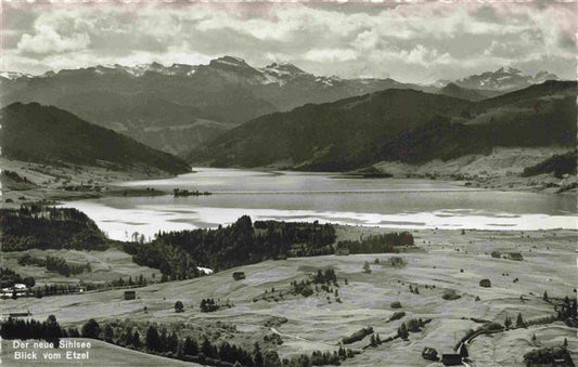 13965527 Sihlsee_Einsiedeln_SZ Blick vom Etzel