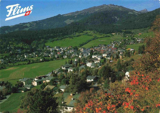 13966223 Flims_GR Village avec Crap Sogn Gion