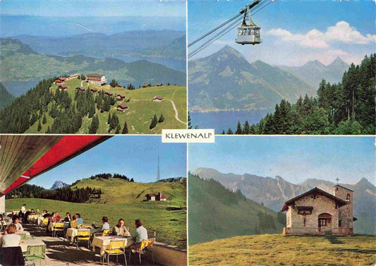 13968433 Klewenalp Fliegeraufnahme Seilbahn Chalet Guggeregg Bahn Restaurant