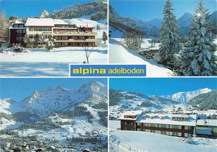 13968868 Adelboden_BE Hotel Alpina Winterlandschaft Berner Alpen