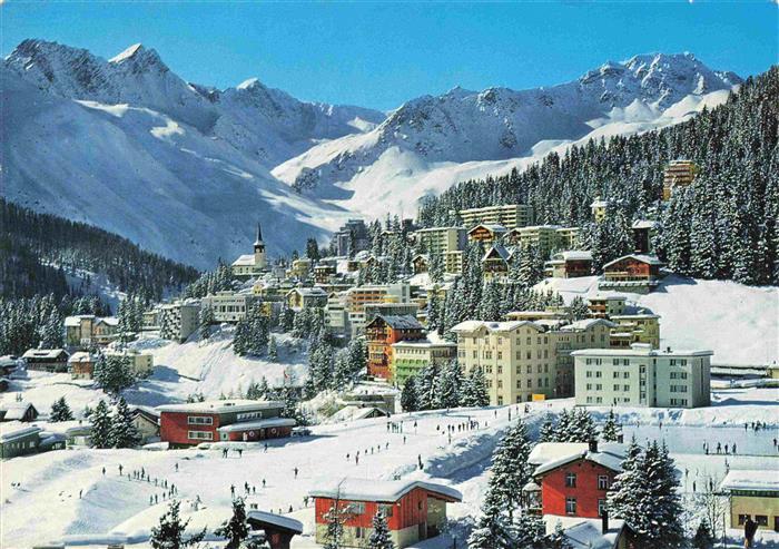 13968870 AROSA_GR Domaine de sports d'hiver panoramique Alpes