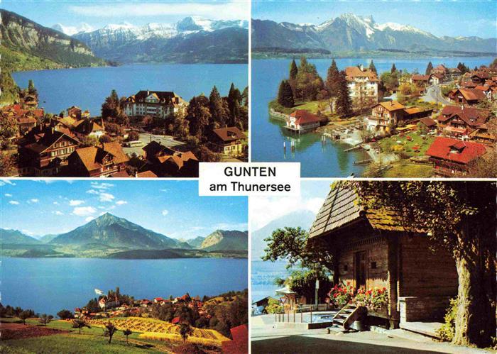 13969320 Gunten_Thunersee_BE Panorama Alpenblick