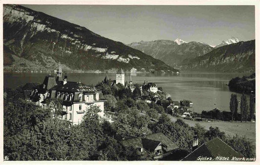 13969629 SPIEZ_Thunersee_BE Hôtel Kurhaus Thunersee Alpes