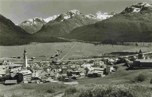 13969729 Samedan_Samaden_GR Panorama Alpes