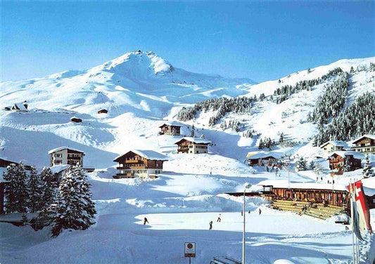 13969838 AROSA_GR Domaine de sports d'hiver panoramique Patinoire alpine avec Weisshorn