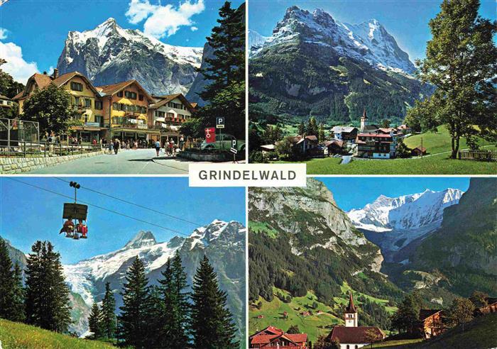 13995358 Grindelwald BE Ortspartien Panorama Sessellift