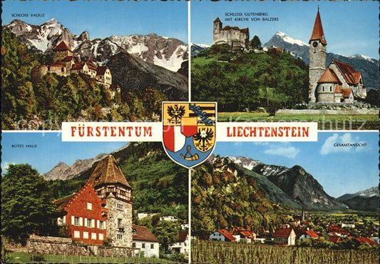 72571575 Liechtenstein  Fuerstentum Schloss Guttenberg Rotes-Haus