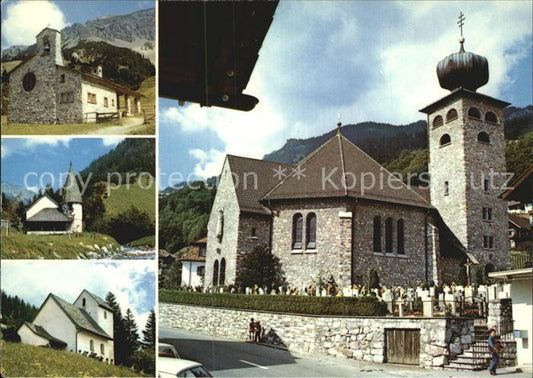 72579506 Malbun Pfarrkirche St Josef Kapellen Friedenskapelle