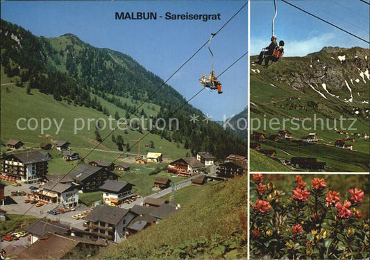 72579516 Malbun Malbun Bahn Hotels Sareisergrat Alpenrosen