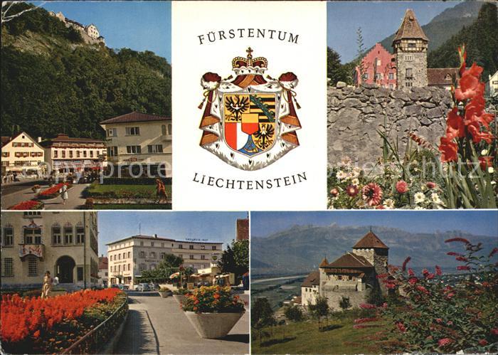 72595402 Vaduz Landesfuerstliche Residenz Postplatz Schloss Rotes Haus