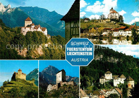 72630485 Liechtenstein  Fuerstentum Schloss-Vaduz