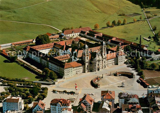 13744165 Einsiedeln SZ Kloster Fliegeraufnahme