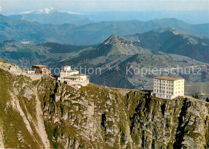 13744184 Monte Generoso Alberghi Monte Generoso Vetta Fliegeraufnahme