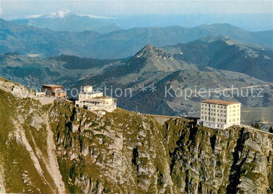 13744184 Monte Generoso Alberghi Monte Generoso Vetta Fliegeraufnahme