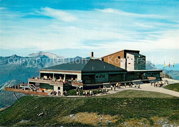 13751869 Davos GR Bergrestaurant Pischa Restaurant Self Service Sonnenterrasse K