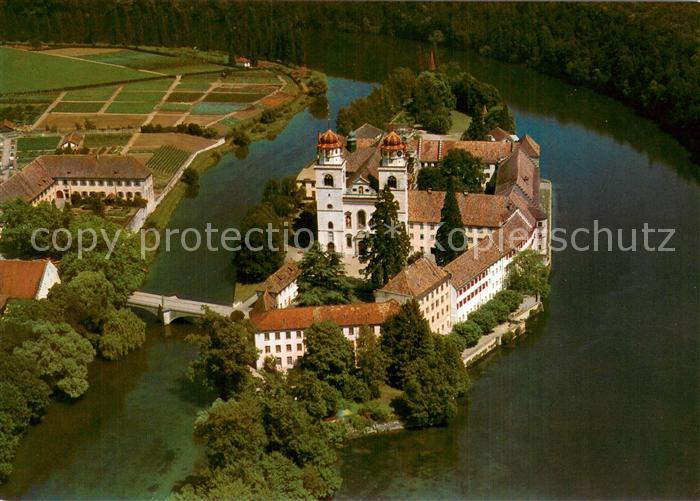 13751931 Rheinau ZH Kantonale Psychiatrische Klinik Inselklinik Fliegeraufnahme