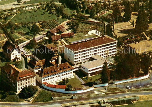 13753230 Zug  ZG Kloster und Institut Maria Opferung Fliegeraufnahme