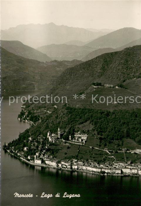 13754137 Morcote Lago di Lugano Fliegeraufnahme