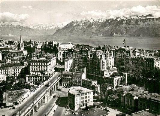 13754801 Lausanne VD Vue generale et le Bouveret