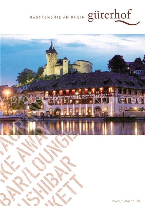 13757636 Schaffhausen  SH Hotel Restaurant Gueterhof am Rhein Schloss