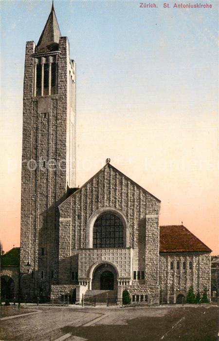 13755623 Zuerich ZH Église Saint-Antoine Zuerich ZH