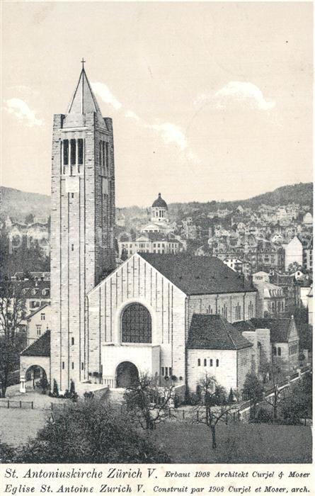 13755624 Zuerich ZH Église Saint-Antoine Zuerich ZH