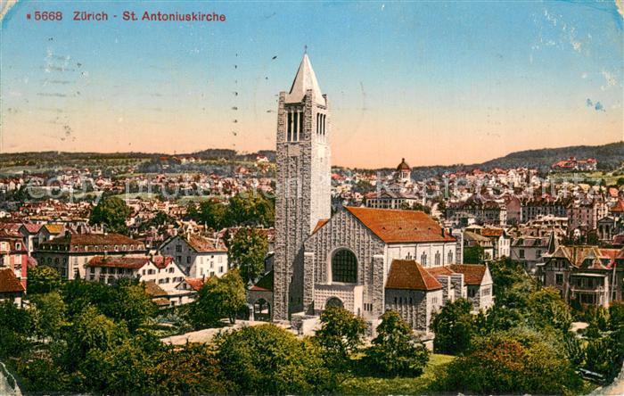 13755627 Zuerich ZH Église Saint-Antoine Zuerich ZH