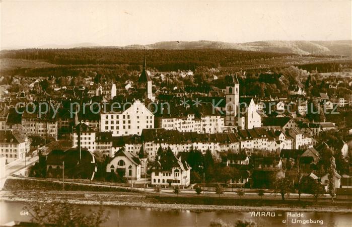 13755679 Aarau AG Halde und Umgebung Panorama