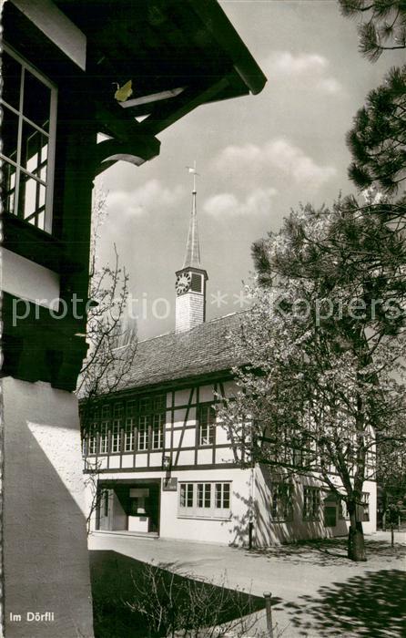 13755702 Zuerich ZH Schweizer Landesausstellung 1939 Im Doerfli