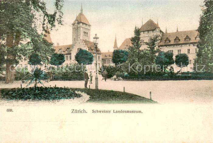 13755713 Zuerich ZH Musée national suisse Zuerich ZH