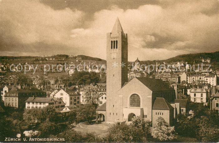 13755722 Zurich ZH Antoniuskirche Zuerich ZH