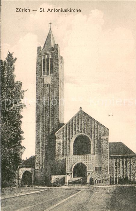 13755724 Zuerich ZH St Antoniuskirche