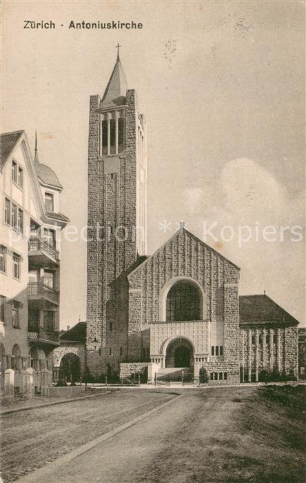 13755725 Zuerich ZH Église Saint-Antoine Zuerich ZH