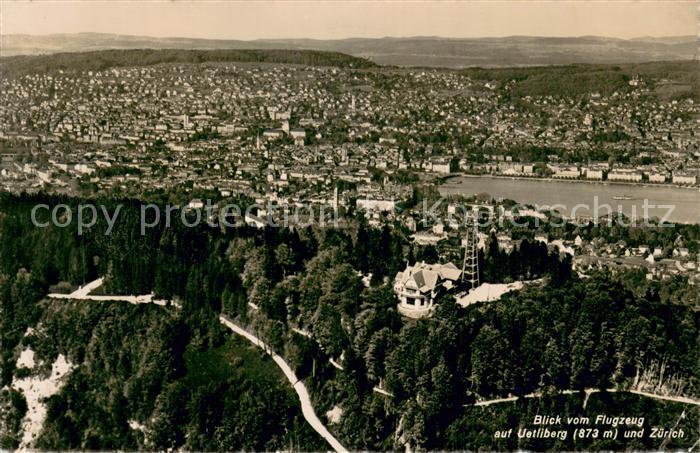 13755730 Uetliberg ZH Fliegeraufnahme