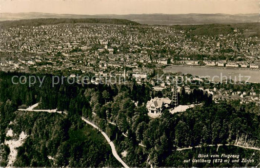 13755730 Uetliberg ZH Fliegeraufnahme