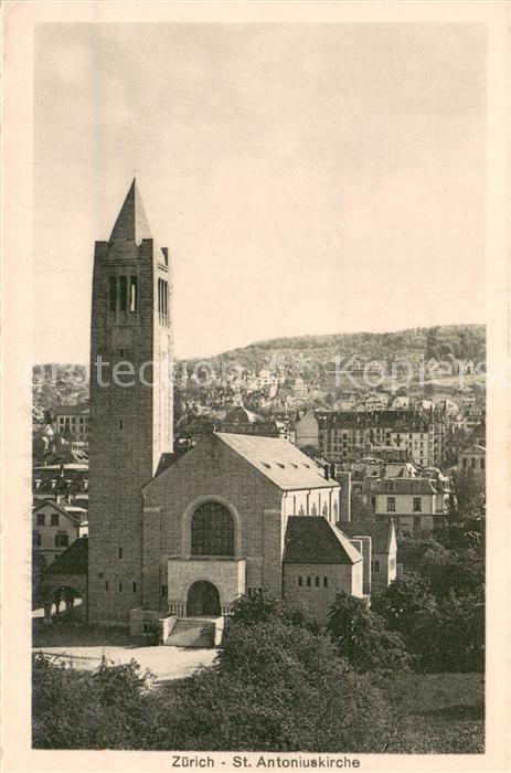 13755738 Zuerich ZH St Antoniuskirche