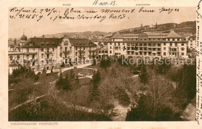 13755742 Zuerich ZH Theodosianum Privatspital Klinik Sanatorium