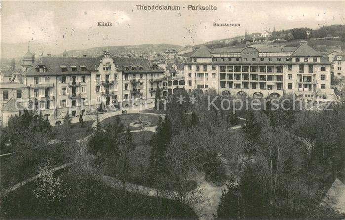 13755745 Zuerich ZH Theodosianum Hôpital privé Clinique Sanatorium Zuerich ZH