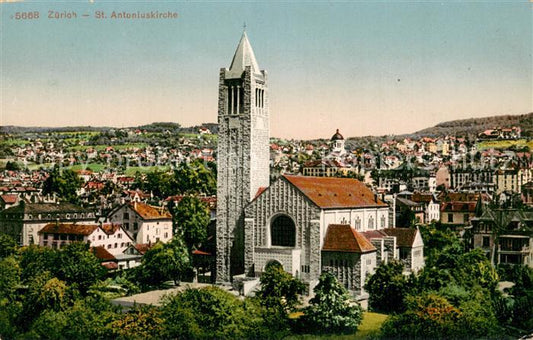 13755759 Zuerich ZH St Antoniuskirche