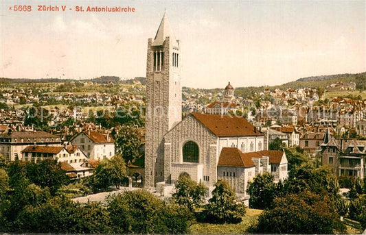 13755761 Zuerich ZH Église Saint-Antoine Zuerich ZH